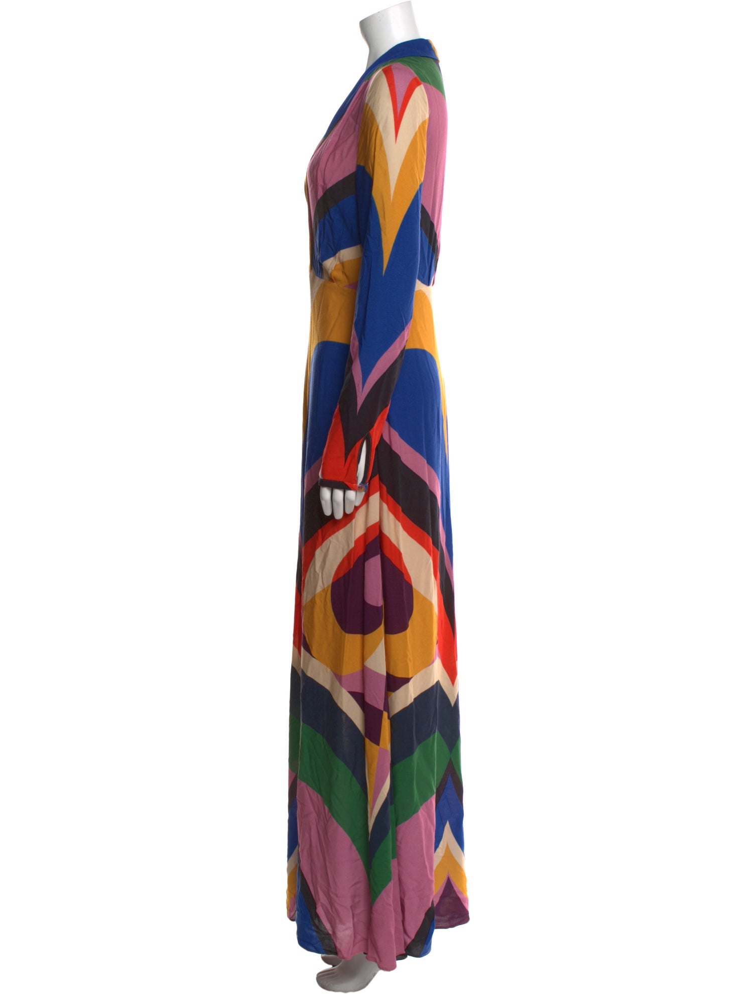 Farm Rio Printed Long Dress